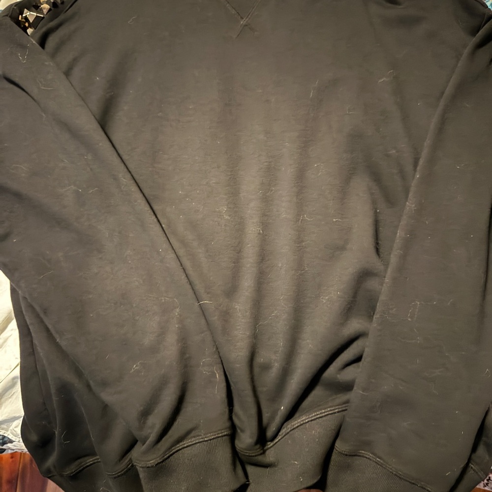 Versace Black Crewneck Sweater